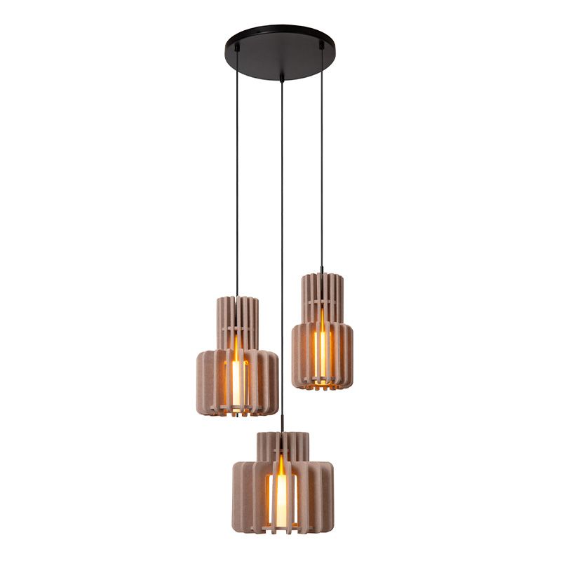 Taupe pendant light modern, Rollo