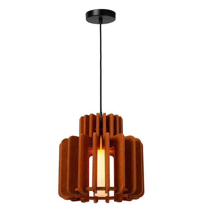 Brown pendant light modern, Rollo