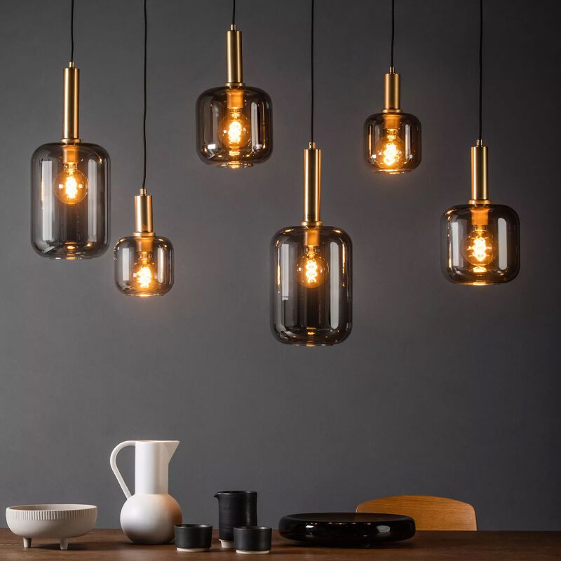 Golden pendant light modern, Joanet