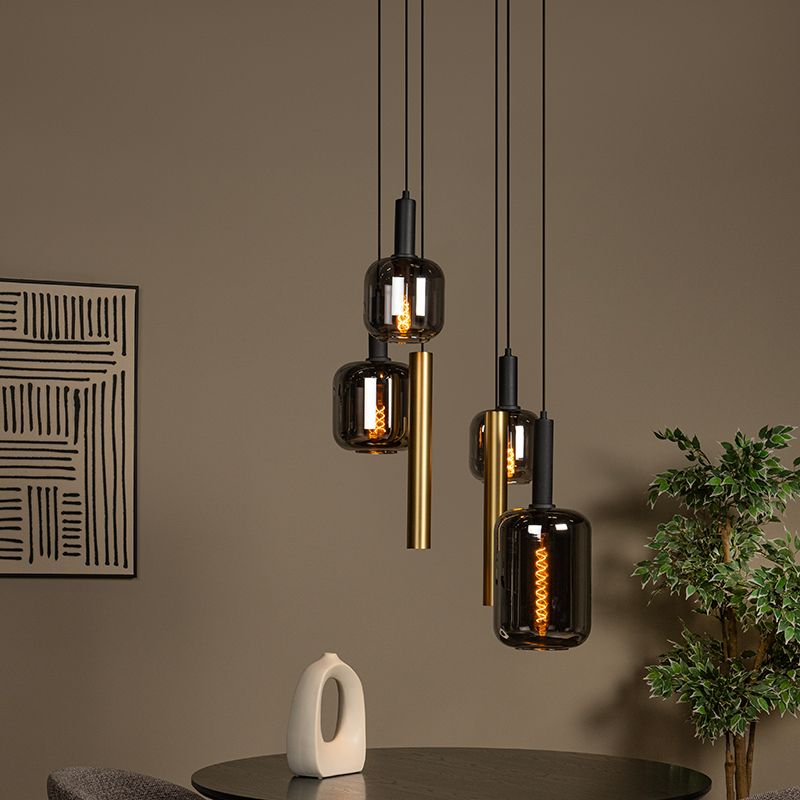 Black pendant light modern, Joanet
