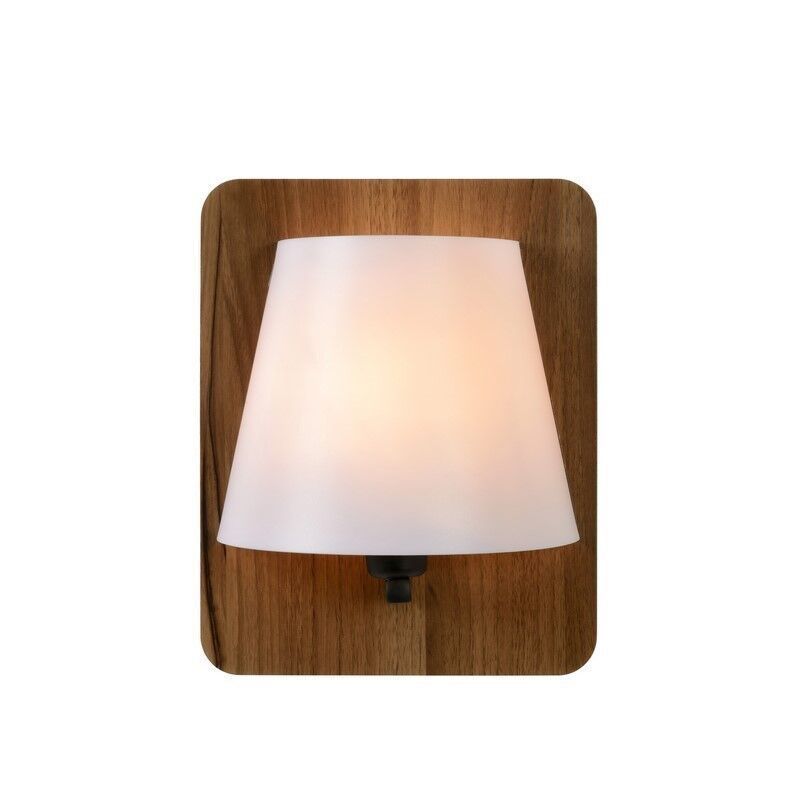 Wood wall light brown, Idaho, with switch