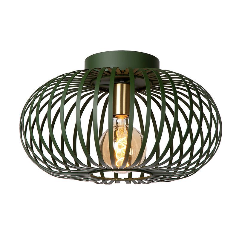 Green flush ceiling light vintage, Manuela Green flush ceiling light vintage, Manuela