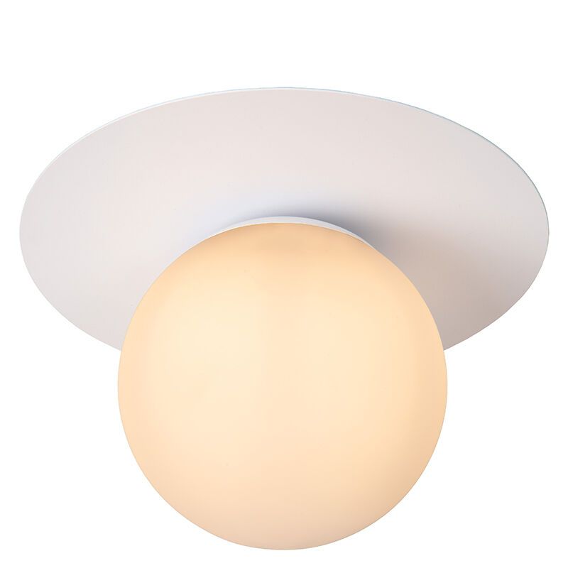 White flush ceiling light modern, Tricia