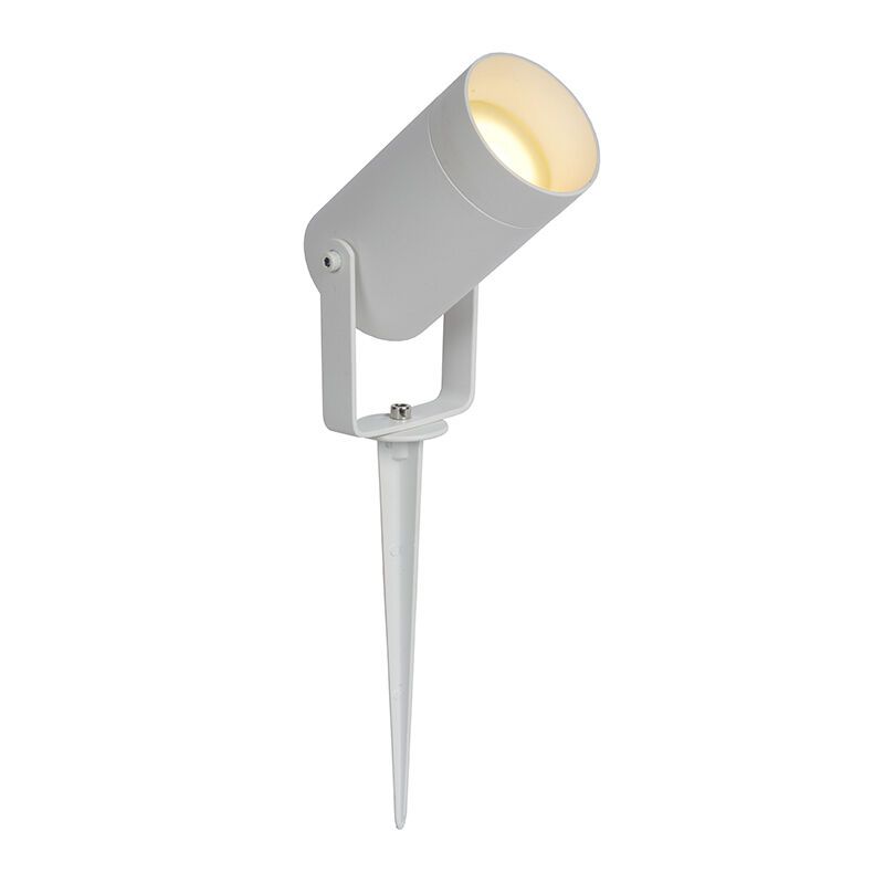 White garden spike light modern, Taylor, IP44
