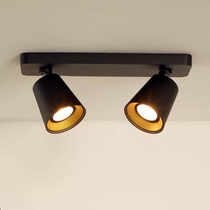 Golden ceiling spotlight modern, Turnon