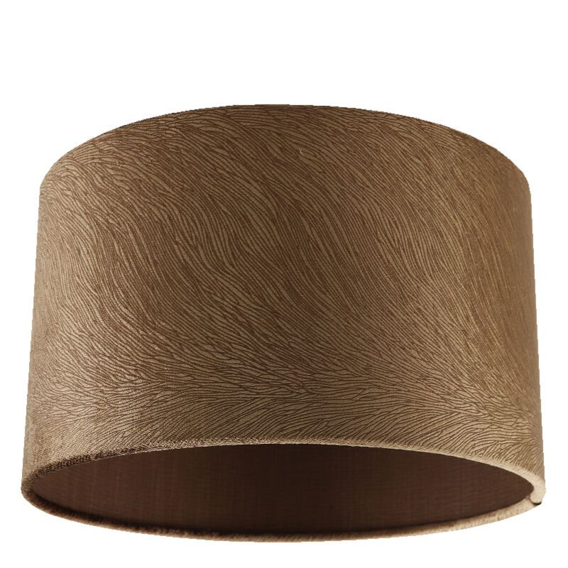 30 cm velvet lamp shade brown, Rody