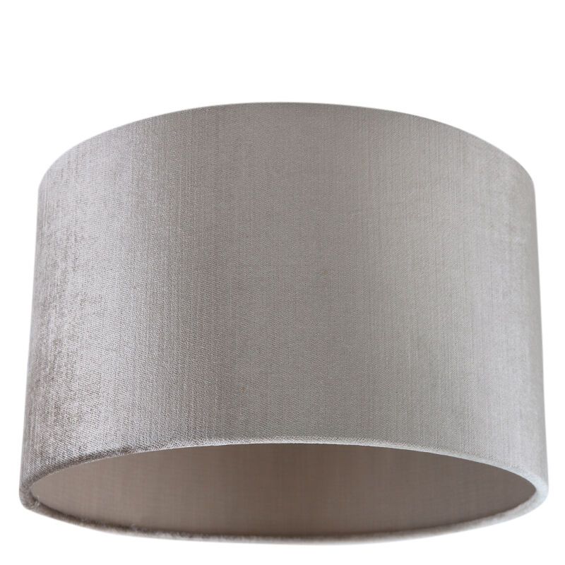 30 cm velvet lamp shade grey, Rody 30 cm velvet lamp shade grey, Rody