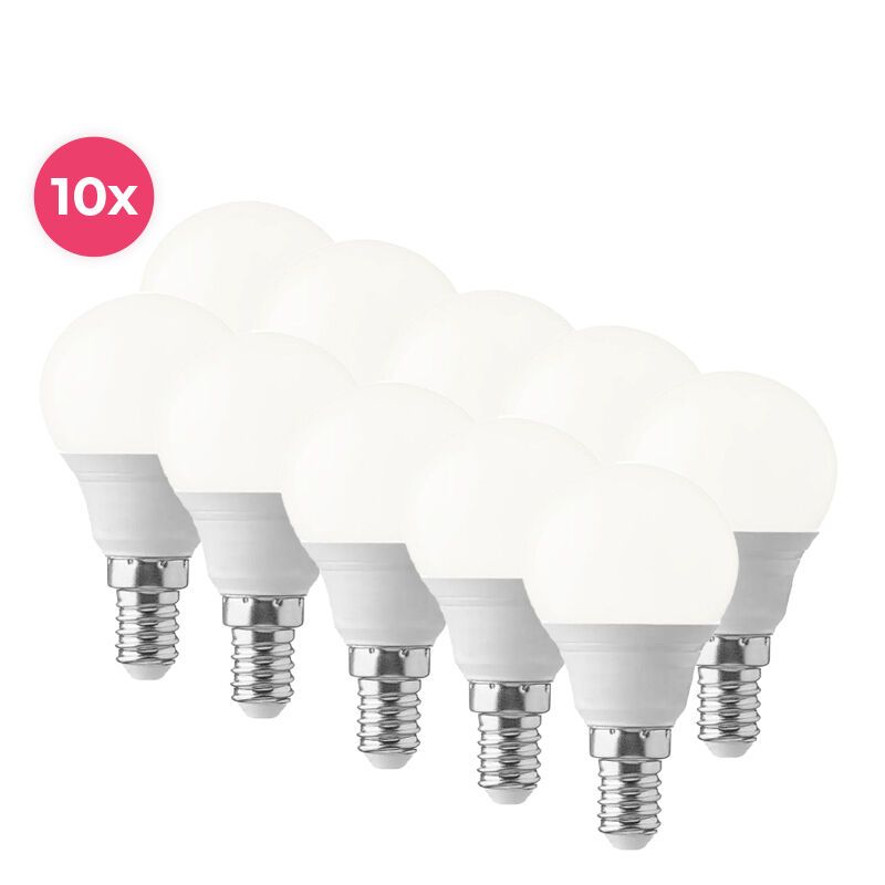 10-pack Lasco E14 LED ball lamp warm white, 3w 10-pack Lasco E14 LED ball lamp warm white, 3w