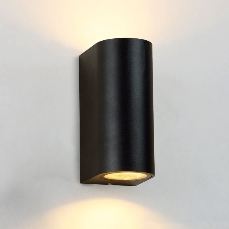 Modern outdoor light black, corina, IP44