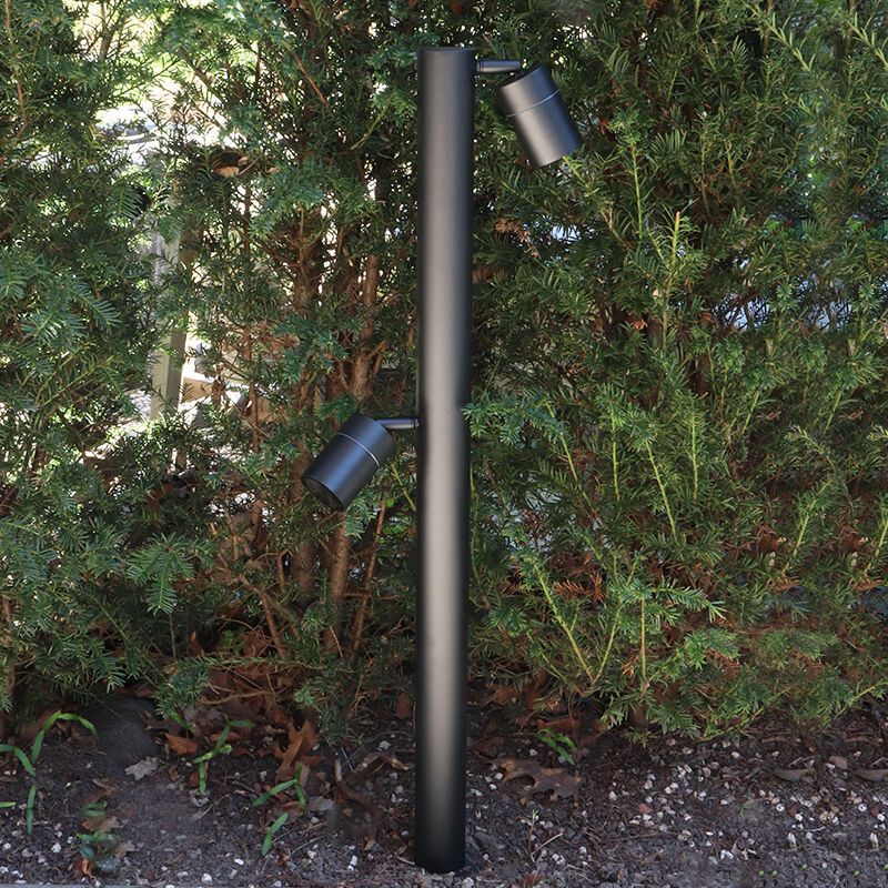 Modern outdoor light black, Clevor, IP44