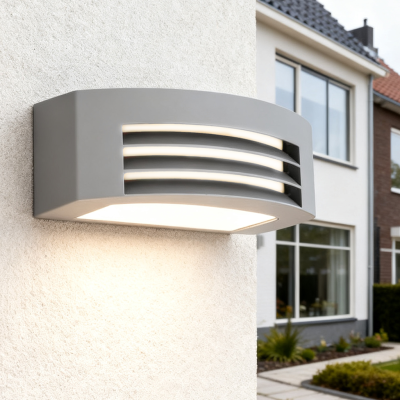 Aluminium outdoor light grey, Mingus, IP54 Aluminium outdoor light grey, Mingus, IP54