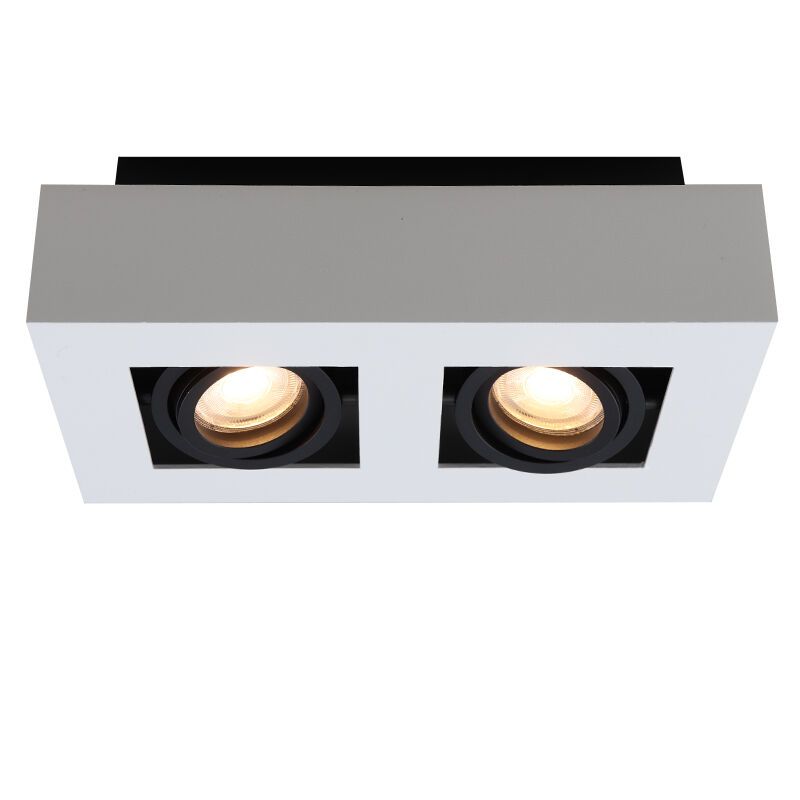 Aluminium surface mounted downlight white, Noraly Aluminium surface mounted downlight white, Noraly