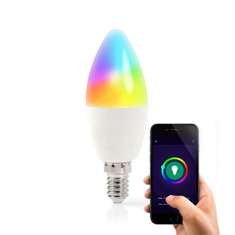 E14 Wifi Smart LED Bulb, all colors and warm white E14 Wifi Smart LED Bulb, all colors and warm white