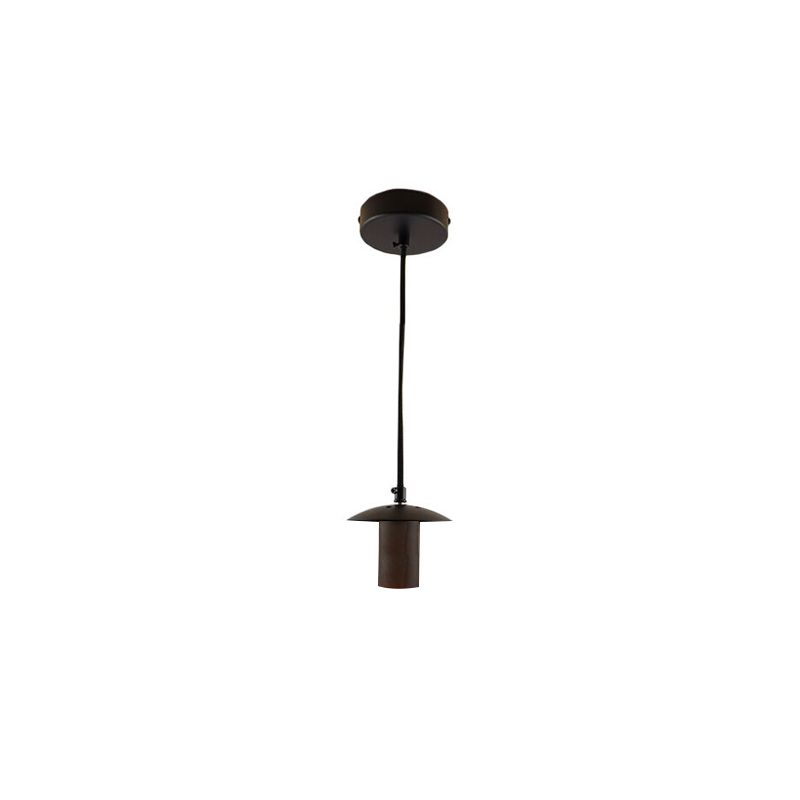 Metal pendant light without shade black, Minne