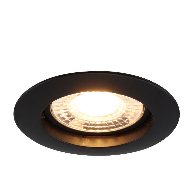 Aluminium recessed light black, Rudo Aluminium recessed light black, Rudo