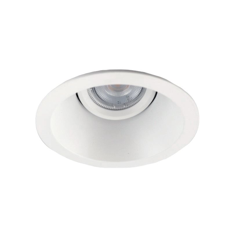 Aluminium recessed light white, Tyron