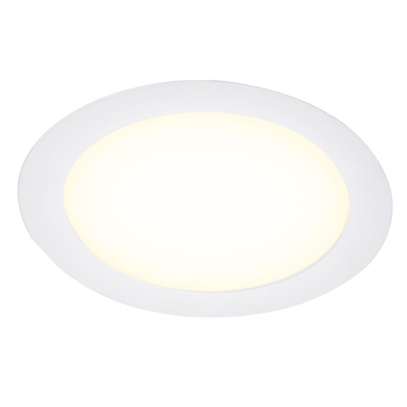 White downlight aluminium, Umbriel, 9W, 4000K LED, IP44