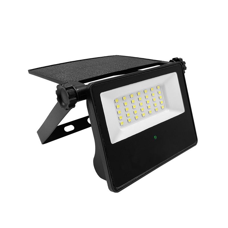 Black solar floodlight, Philipp, 15W, 6500K LED, IP65 Black solar floodlight, Philipp, 15W, 6500K LED, IP65