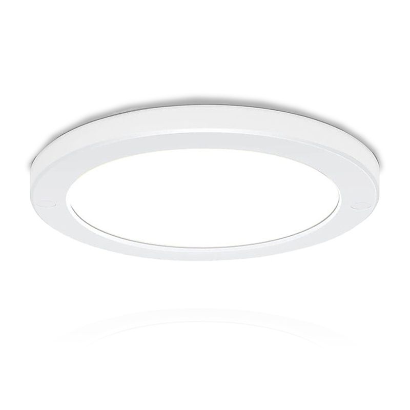 Recessed/surface-mounted LED downlight, Okno, 10W/15W/18W, white switch, IP22 Recessed/surface-mounted LED downlight, Okno, 10W/15W/18W, white switch, IP22