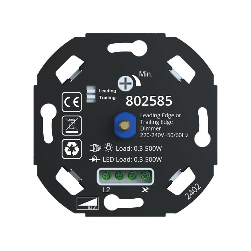 Double LED dimmer 0.3-500W