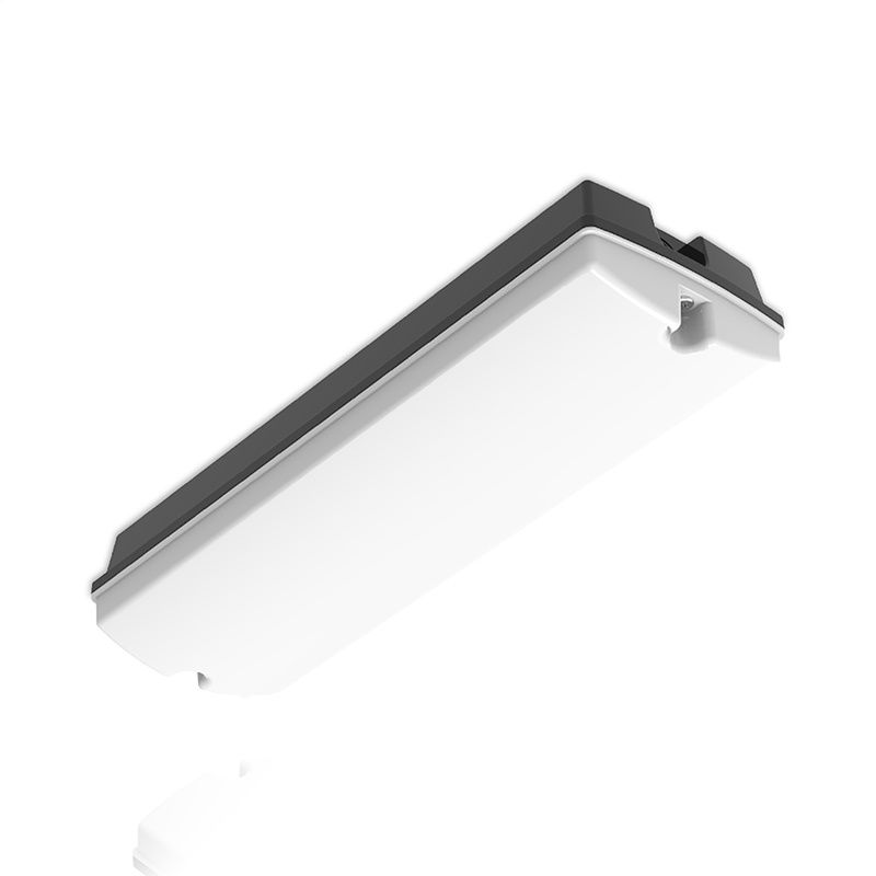 Black staircase light plastic, Pedram, 3W, 4000K LED, IP66