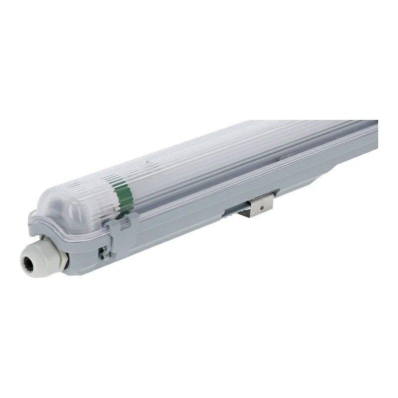 120 cm waterproof LED fluorescent fixture - Tenso - for 1 fluorescent tube - IP65 120 cm waterproof LED fluorescent fixture - Tenso - for 1 fluorescent tube - IP65