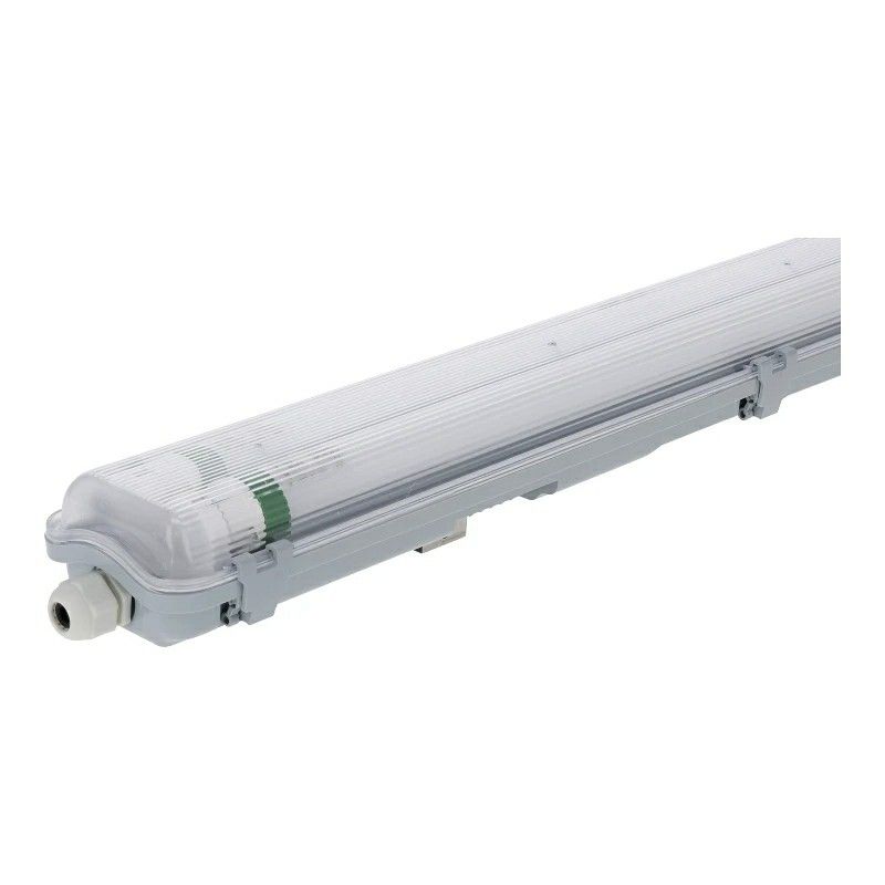 120 cm waterproof LED fluorescent fixture - Tenso - for 2 fluorescent tubes - IP65