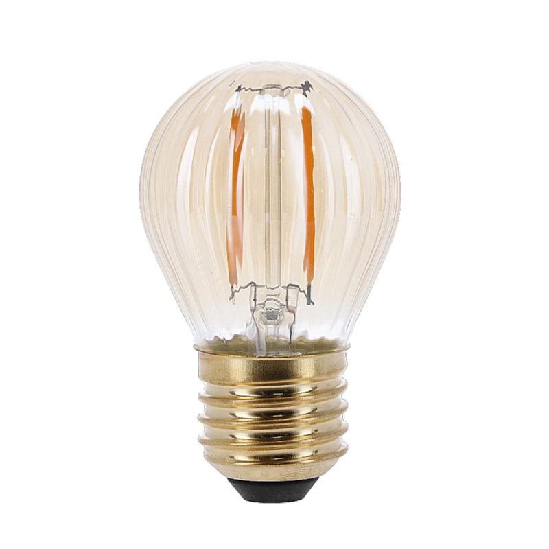 Dimmable E27 LED bulb amber, 2W, 2000K