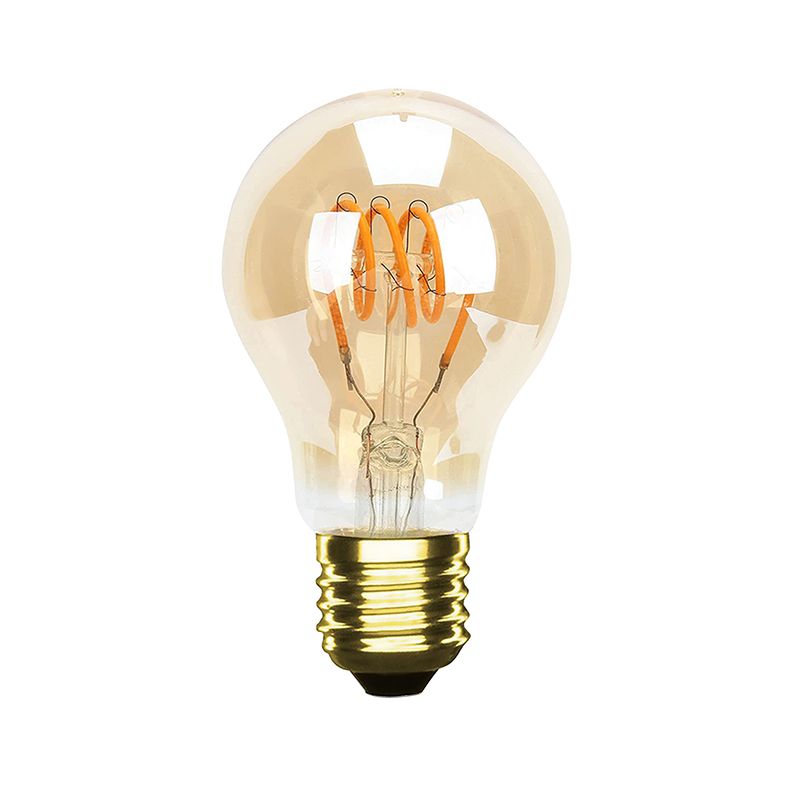 Dimmable E27 LED bulb amber, 4W, 2000K