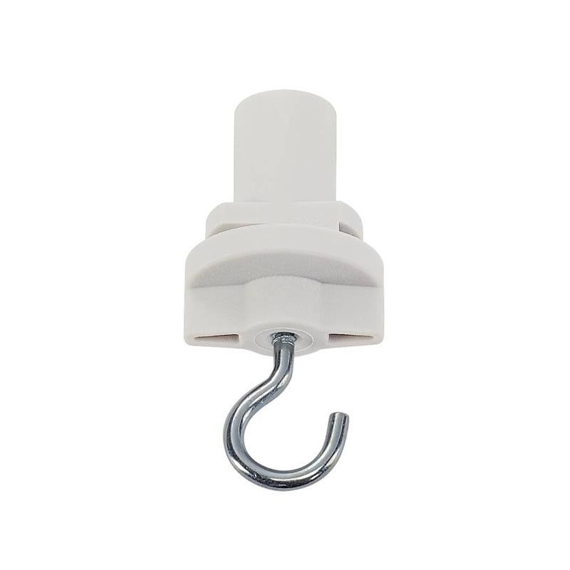 3-phase adapter with hook, white, Pro 3-phase adapter with hook, white, Pro
