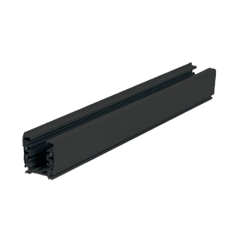 3-phase rail, 1 meter, black, Pro