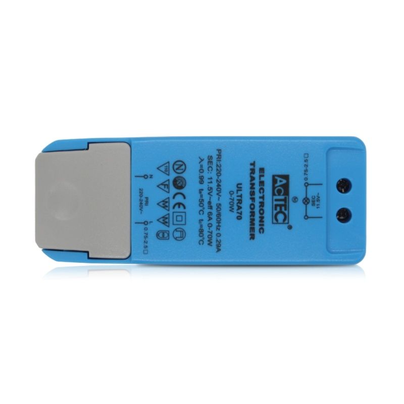 12V LED driver, 0-70W, IP22