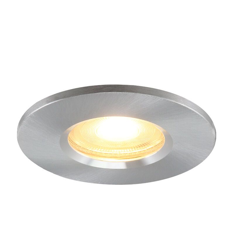 Modern bathroom recessed downlight chrome, Jule, IP65
