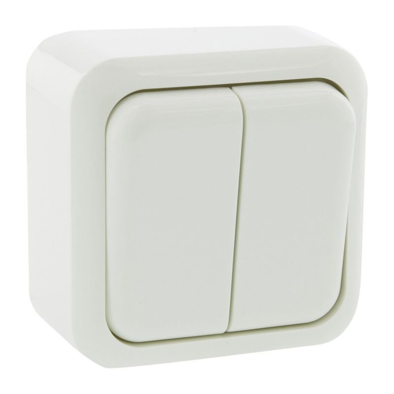 Exin Exo Switch Surface Mount Series, Polar White