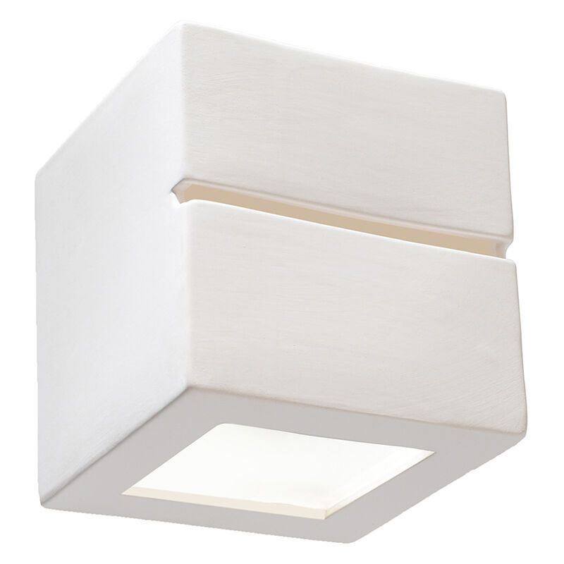 Glass up down wall light white, Caitlin