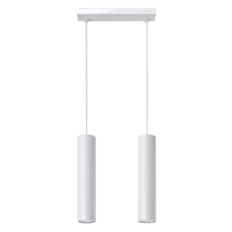Aluminium pendant light white, Harley