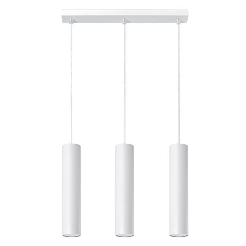 Aluminium pendant light white, Harley