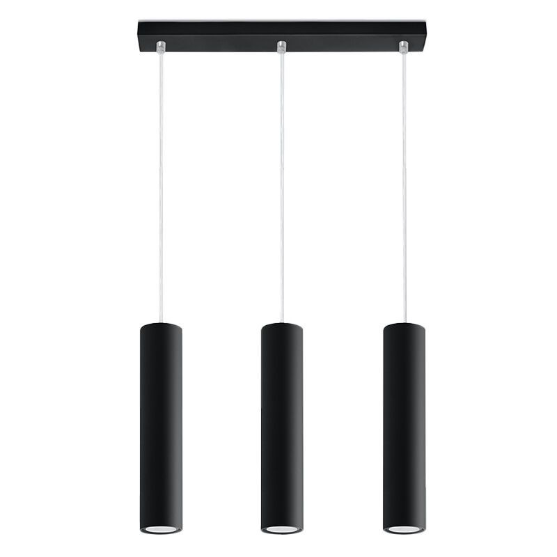Aluminium pendant light black, Harley
