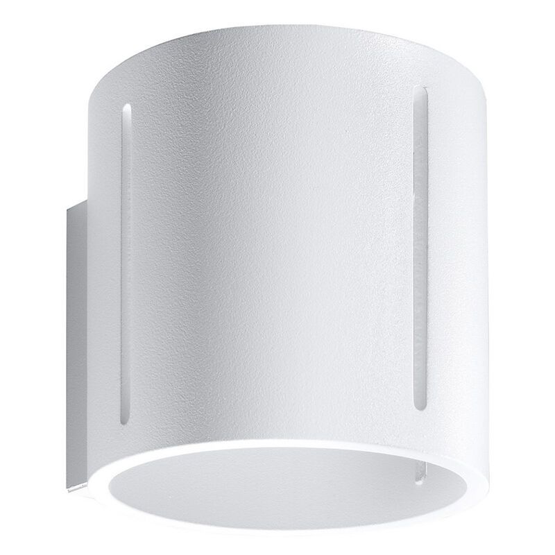Aluminium up down wall light white, Jamey
