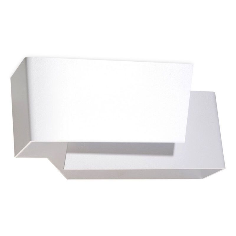Aluminium up down wall light white, Khaled
