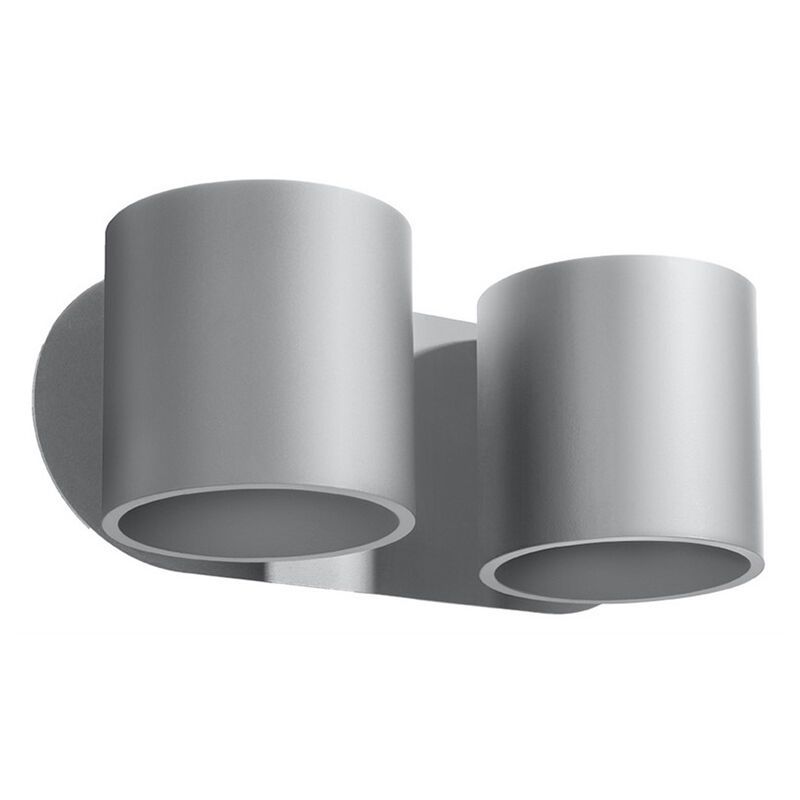 Aluminium up down wall light grey, Amely Aluminium up down wall light grey, Amely