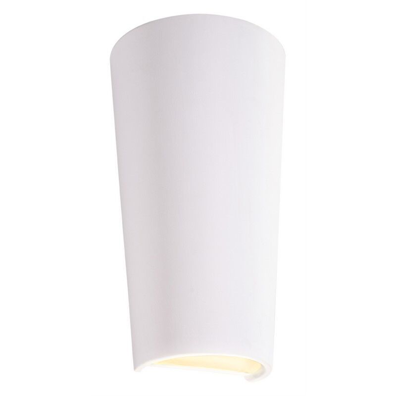 Ceramic up down wall light white, Maayke Ceramic up down wall light white, Maayke