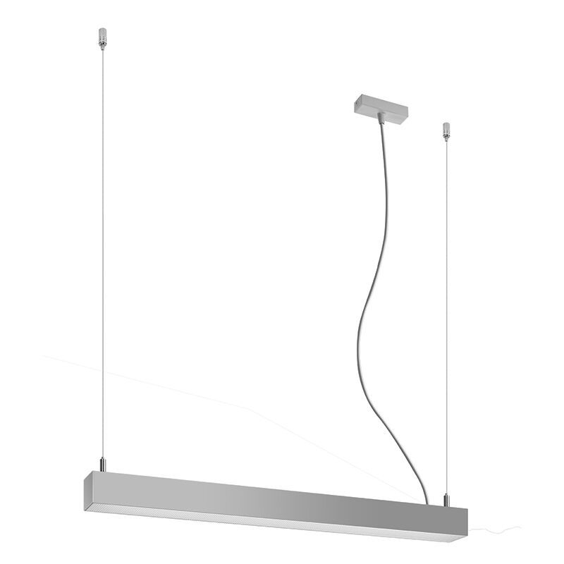 Aluminium pendant light grey, Mascha, 22W, 3000K LED Aluminium pendant light grey, Mascha, 22W, 3000K LED