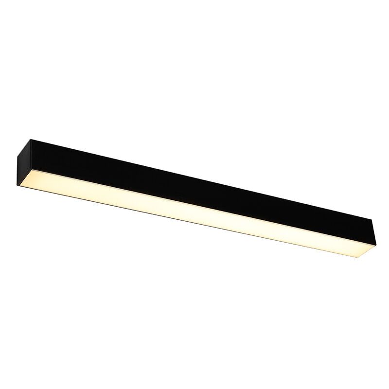 Aluminium wall light black, Mascha, 22W, 3000K LED
