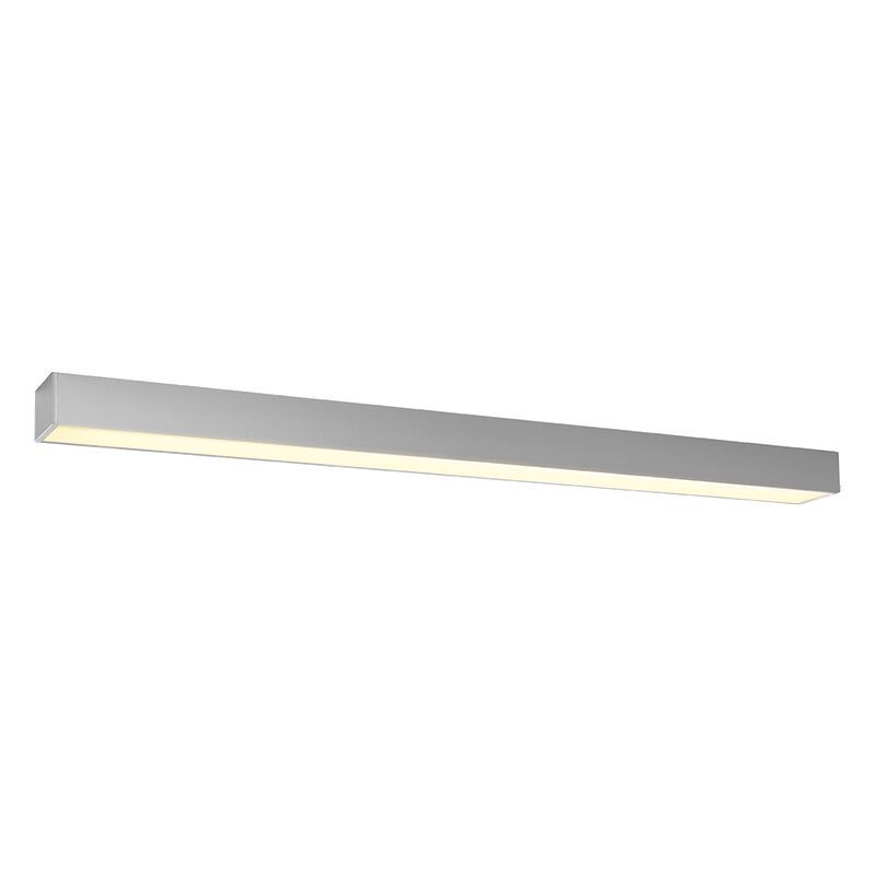 Aluminium ceiling light grey, Mascha, 31W, 3000K LED