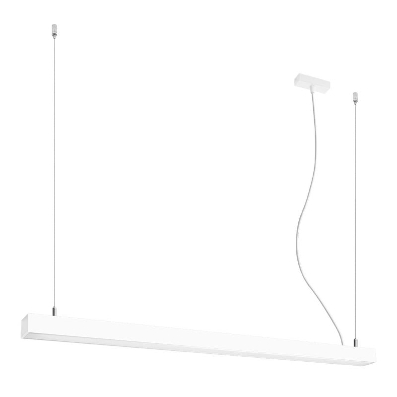 Aluminium pendant light white, Mascha, 38W, 3000K LED Aluminium pendant light white, Mascha, 38W, 3000K LED