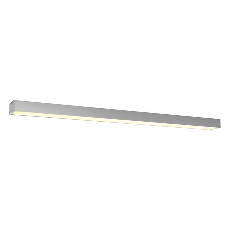 Aluminium ceiling light grey, Mascha, 48W, 3000K LED