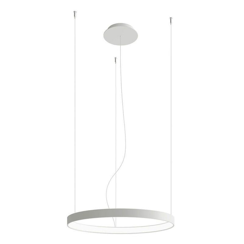 Aluminium pendant light white, Ringo, 50W, 3000K LED