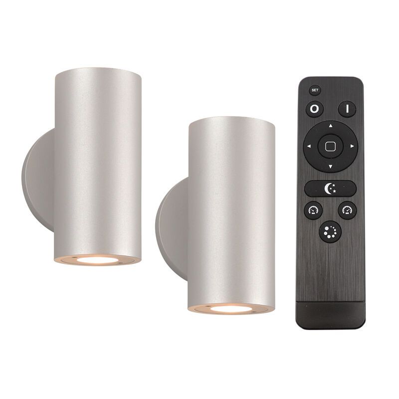 2 outdoor lights Salar, 12V, with connection set and remote control 2 outdoor lights Salar, 12V, with connection set and remote control