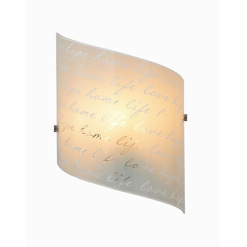 White wall light design, Anna